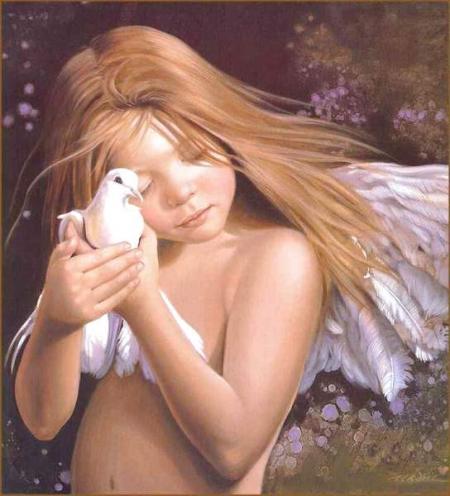 ange et colombe