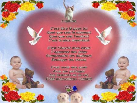 l'amitié