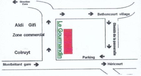 plan du gourmandin